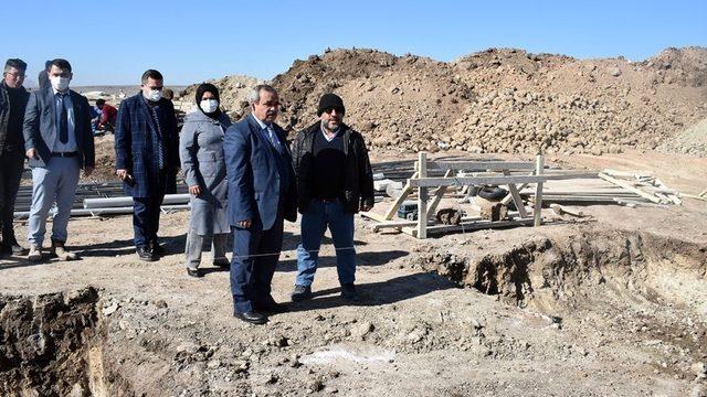 İscehisar’da Zehra Ana Camii’nin temeli atıldı