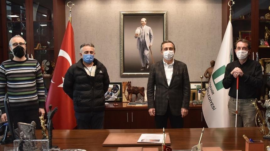 EGES&rsquo;ten Başkan Ata&ccedil;&rsquo;a ziyaret