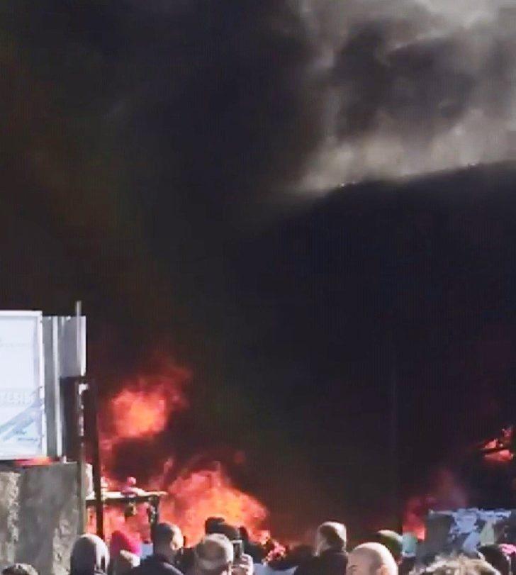 Söke’de geri dönüşüm deposunda yangın G4