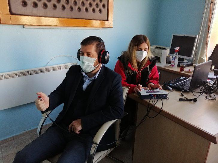 Sındırgı Belediye personeline sağlık taraması G3