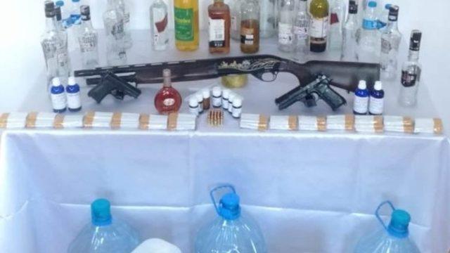 Tokat’ta jandarmadan kaçak alkol operasyonu