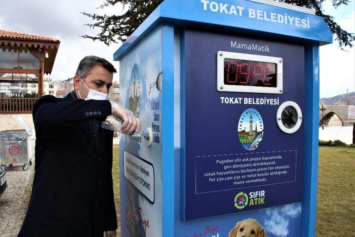 Çevreci mamamatikle sokak hayvanları beslenecek G2