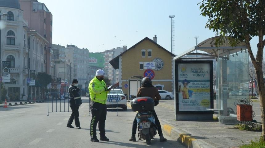 İki g&uuml;nde 200 kişiye ceza kesildi