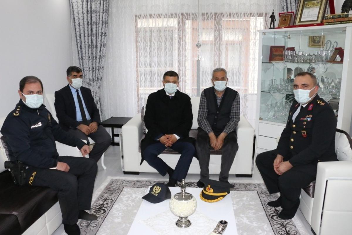 Şehit ailesi unutulmadı