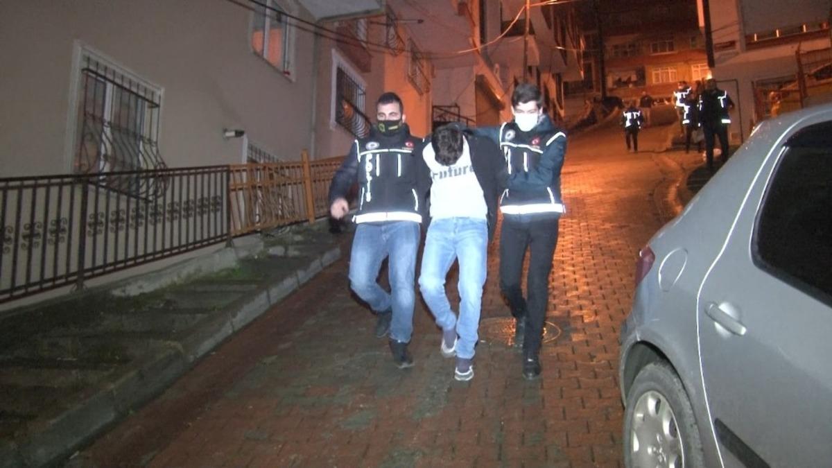 İstanbul merkezli 5 ilde uyuşturucu operasyonu :20 g&ouml;zaltı
