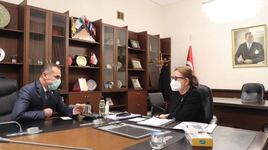 Milletvekili Çakır’dan Ticaret Bakanı Pekcan’a ziyaret