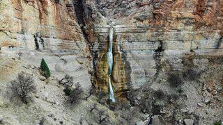 Pülümür Vadisi'nin saklı güzelliği Çırtan Şelalesi! Gören hayran kalıyor