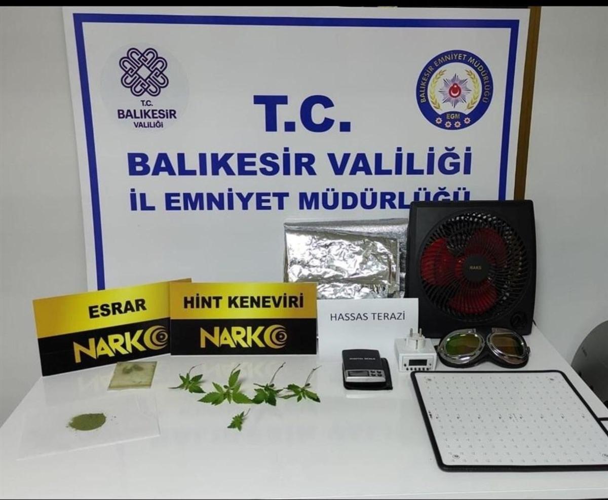 Balıkesir&rsquo;de uyuşturucu operasyonunda 15 kişi yakalandı