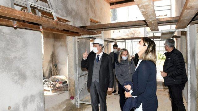 Vali Su, ‘İz Bırakanlar Müzesi’ çalışmalarını inceledi