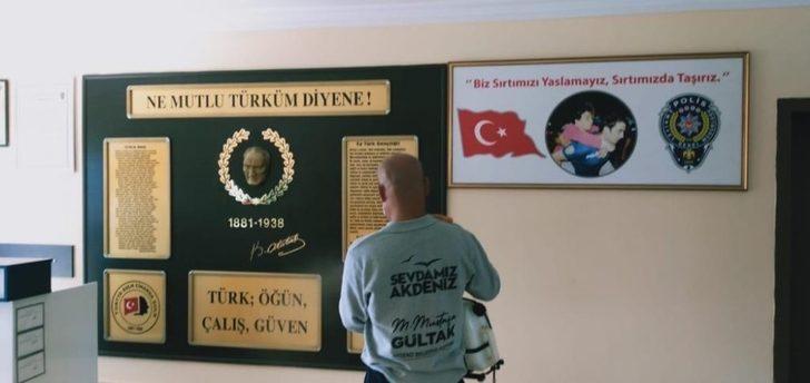 Akdeniz’de dezenfekte çalışmaları aralıksız sürüyor G2