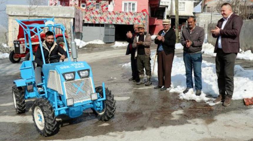 'Yerli Elon Musk' tekne motorundan traktör yaptı: Cumhurbaşkanına hediye edeceğim