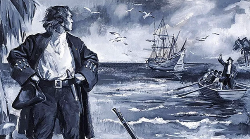 4 yıl ıssız adada tek başına yaşayan adam Alexander Selkirk’in hikayesi Robinson Crouse’a ilham oldu!