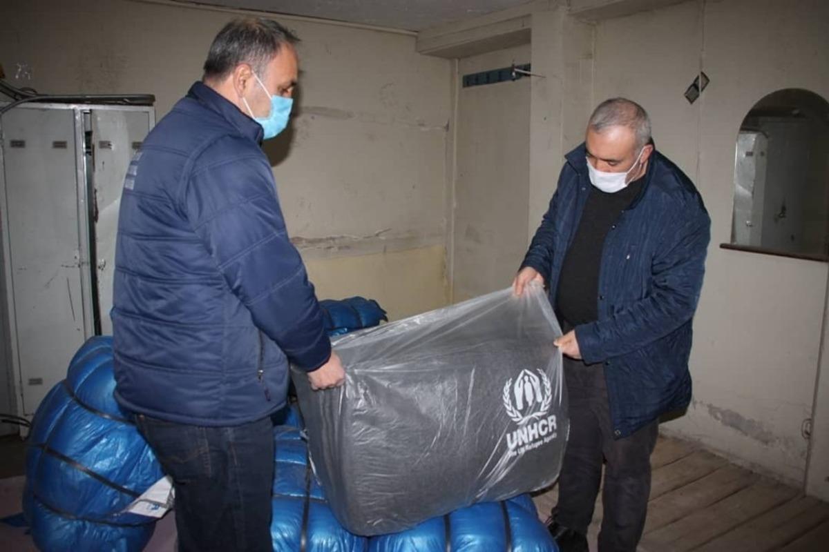 UNHCR, Sivas&rsquo;ta 425 aileye yardım yaptı