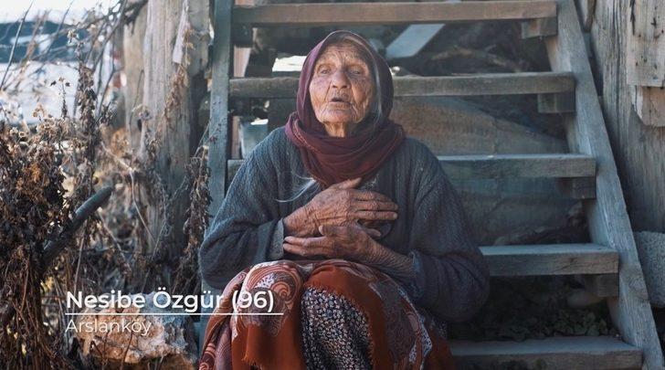 Arslanköylü 96 yaşındaki Nesibe nine, kurtuluş programında duygulandırdı G3