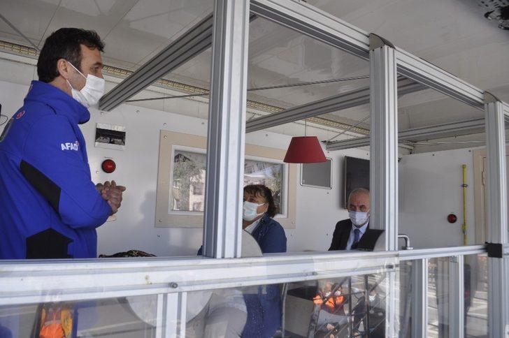 Simülasyonlu deprem TIR’ı Marmaris’te G2