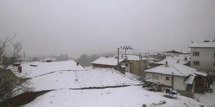 Bursa’nın dağ yöresi beyaza büründü G1