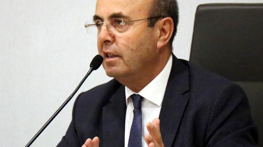 Kırşehir Belediyesinden esnafa dezenfektan desteği