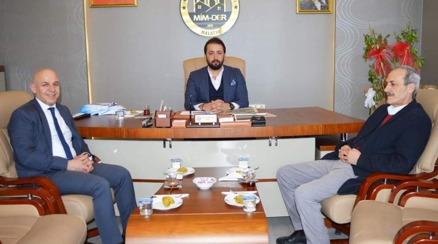 MİM-DER Başkanı B&uuml;lb&uuml;loğlu&rsquo;na hayırlı olsun ziyareti