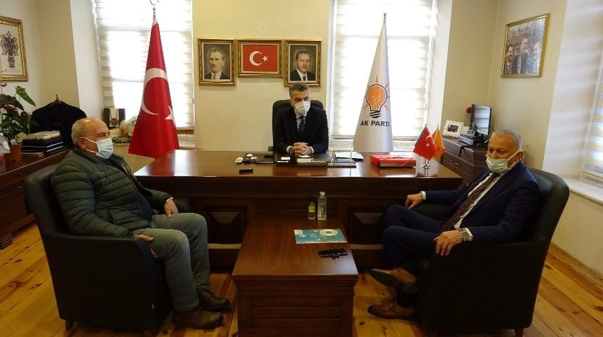 Sanayiciler AK Parti İl Başkanı Mumcu&rsquo;ya projelerini anlattı