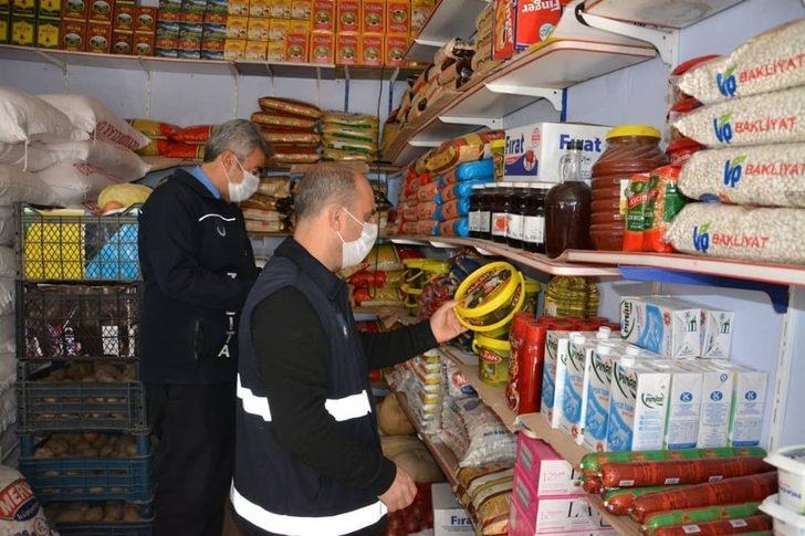 Ergani’de zabıta ekiplerinden gıda denetimi G3