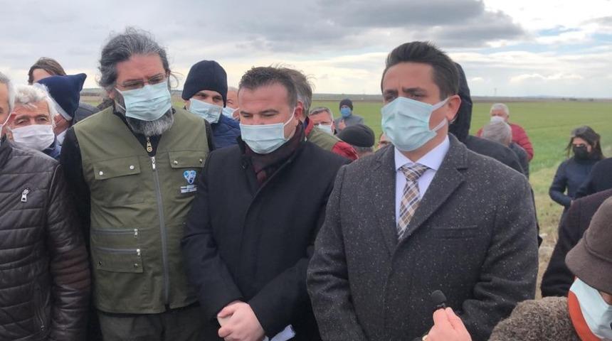 Ergene’de "tarım arazisine plastik sanayi istemiyoruz" tepkisi