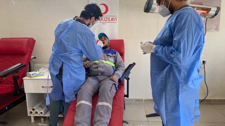 Dursunbey Belediyesinde korona virüs taraması G2