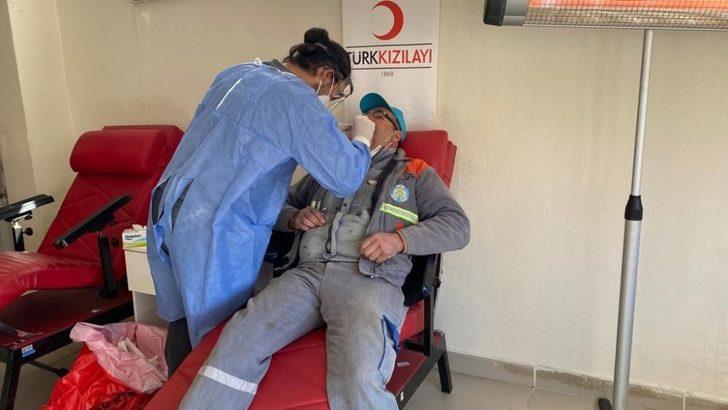 Dursunbey Belediyesinde korona virüs taraması G3