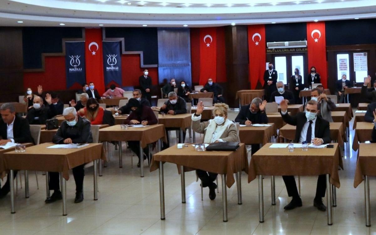 Nazilli Belediyesi Mart ayı meclis toplantısı yapıldı
