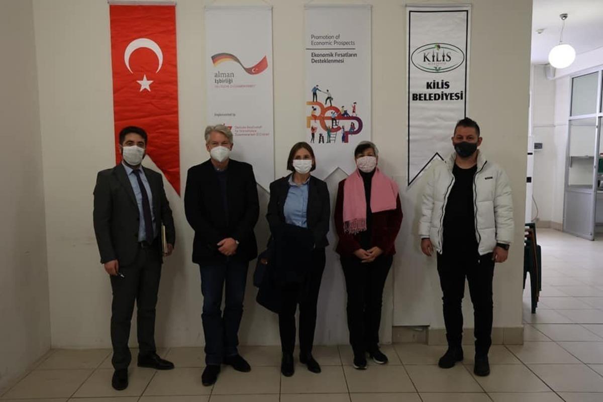 Başkan Yardımcısı Erkmen Alman heyetiyle bir araya geldi