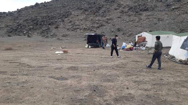 Iğdır’da ’canlı mühre’ ile keklik avlayan 1 şahsa 7 bin 34 lira ceza