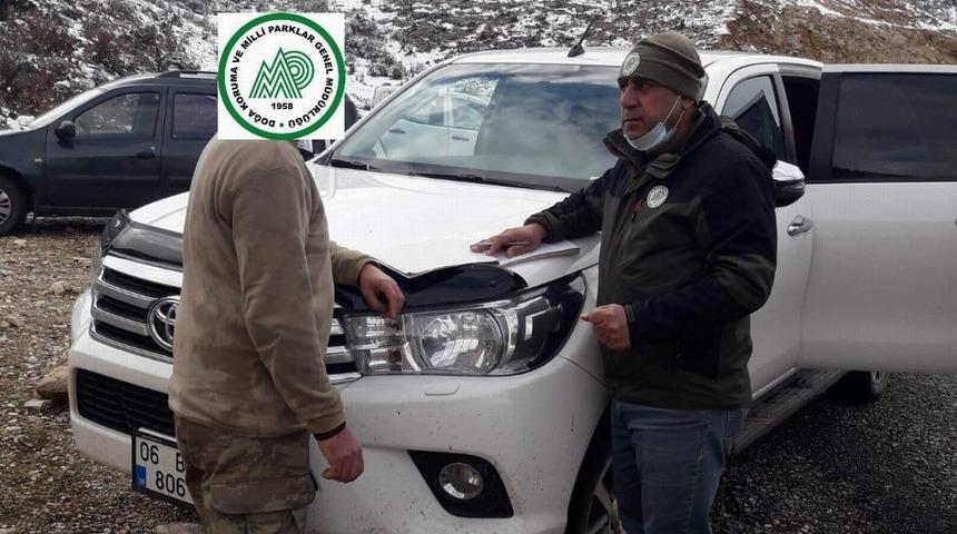 Siirt&rsquo;te ka&ccedil;ak avcılık yaptığı tespit edilen bir kişi yakalandı