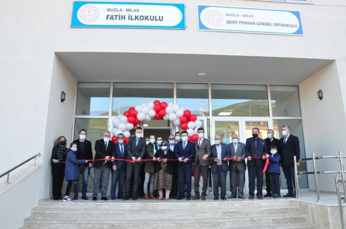 Şehit Ferhan G&ouml;kbel Ortaokulu eğitim &ouml;ğretime kapılarını a&ccedil;tı