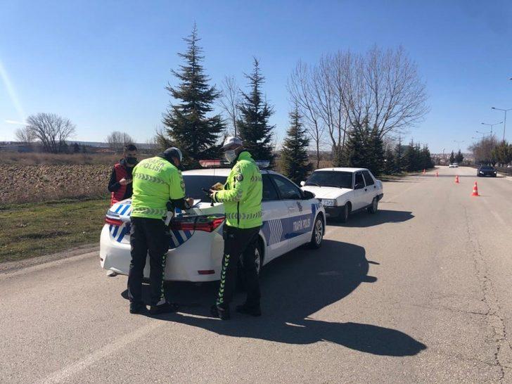 Organize Sanayii Bölgesinde trafik ekipleri tarafından denetim G3