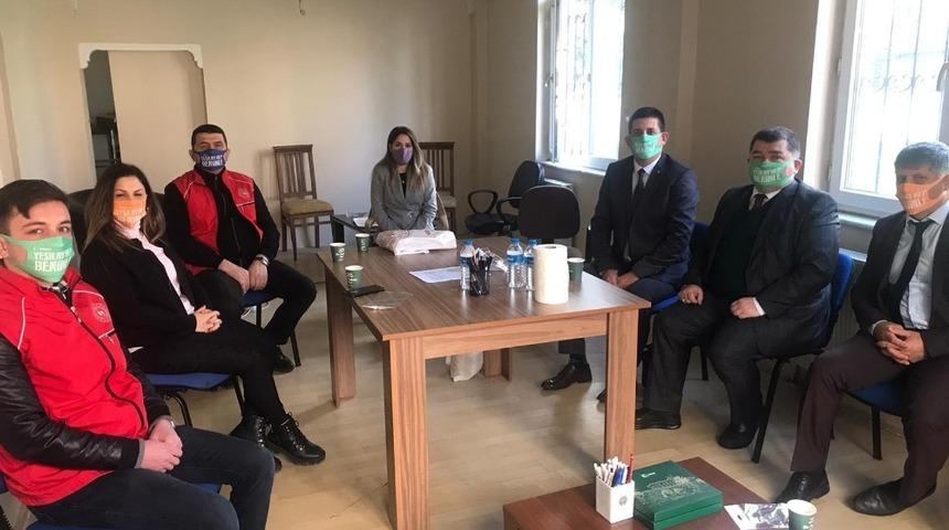 Gen&ccedil;lik Merkezinden Yeşilay&rsquo;a ziyaret