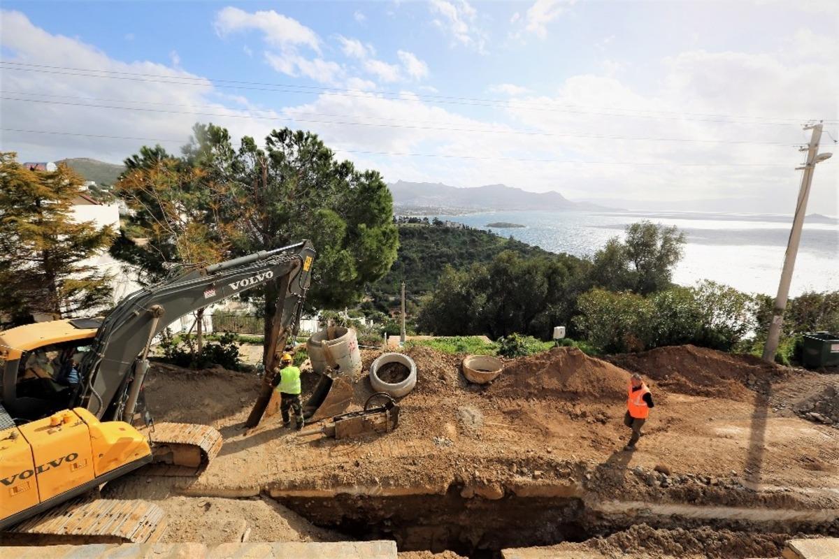Bodrum Turgutreis&rsquo;te 60 kilometre Kanalizasyon hattı tamamlandı