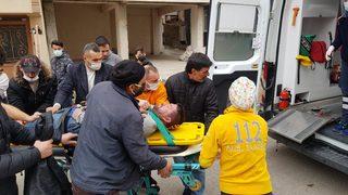 Hayvanları yüzünden uyarılınca çatıya çıkıp intihara kalkıştı