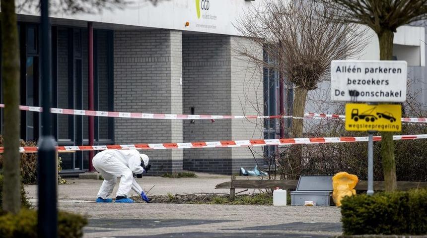 Hollanda'da koronavir&uuml;s test merkezinde patlama: Polis soruşturma başlattı
