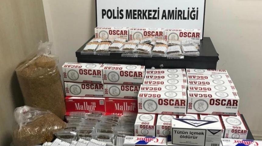Tavşanlı&rsquo;da ka&ccedil;ak t&uuml;t&uuml;n operasyonu