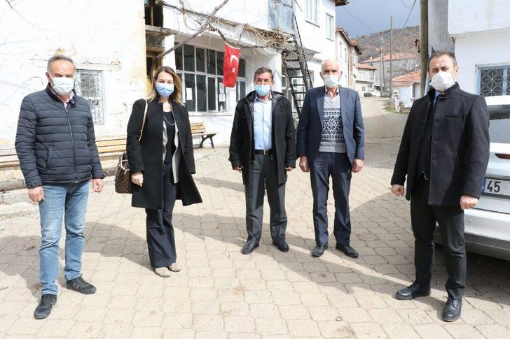 Gördes’in dağ yolları yenilendi G1