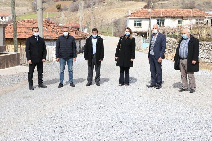 Gördes’in dağ yolları yenilendi G4