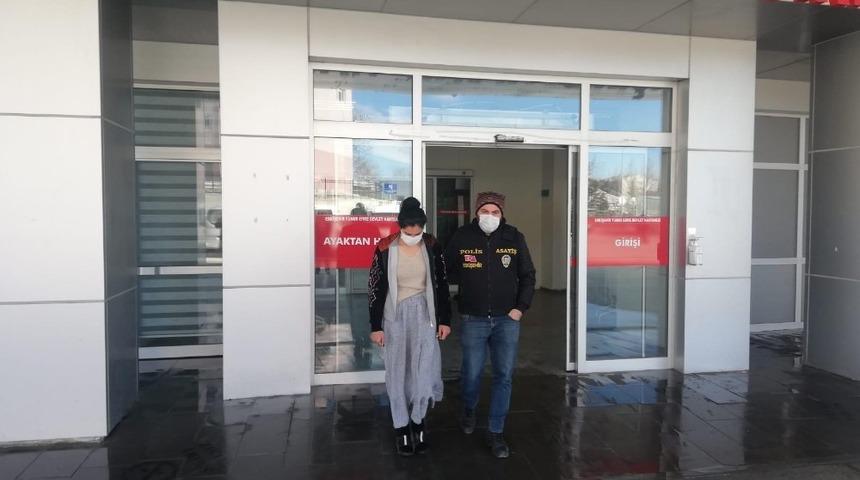 Ziynet hırsızlığı ş&uuml;phelisi kadın tutuklandı