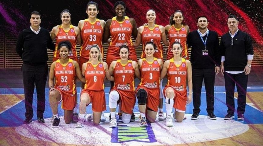 Bellona Kayseri Basketbol hızlı h&uuml;cumda etkili oldu