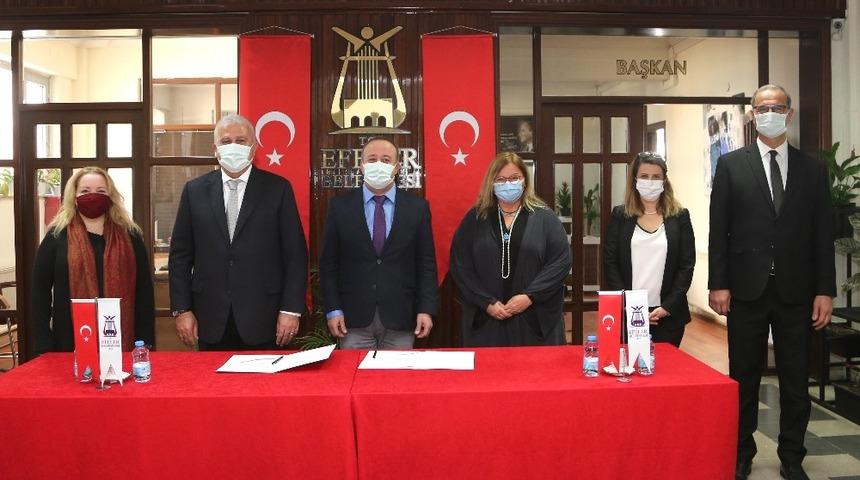 Efeler Belediyesi ile ADÜ arasında eğitim işbirliği protokolü imzalandı