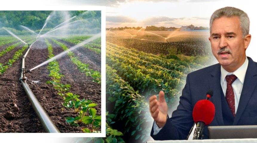 Bireysel Sulama Sistemleri i&ccedil;in y&uuml;zde 50 hibe desteği m&uuml;racaatları başladı