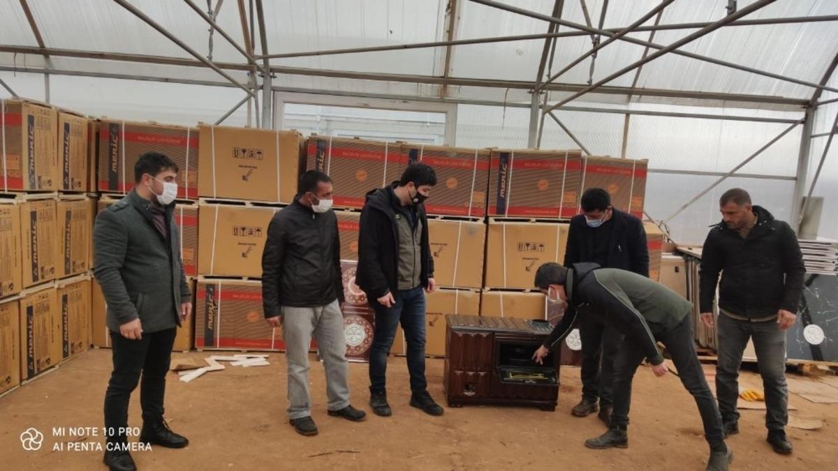 Bing&ouml;l&rsquo;de 93 k&ouml;yde hibeli soba dağıtıldı