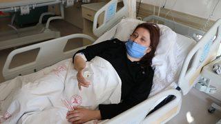 Nefes darlığı ve şiddetli ağrı çeken hastanın ciğerinden Arnavut biberi çıktı