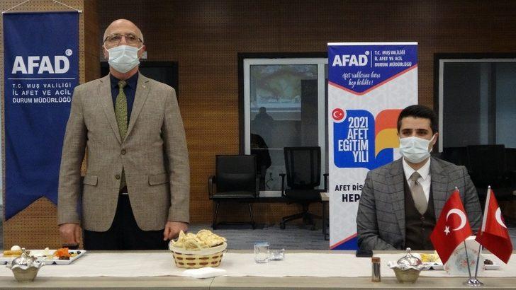 Muş AFAD’dan “2021 Afet Eğitim Yılı” bilgilendirme toplantısı G1
