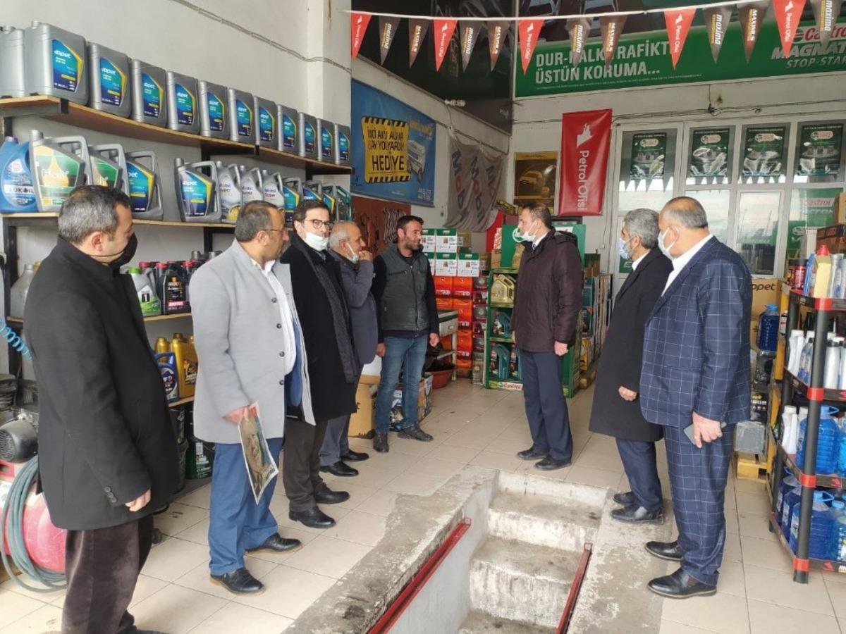 Saadet Partisi&rsquo;nden sanayi esnafına ziyaret