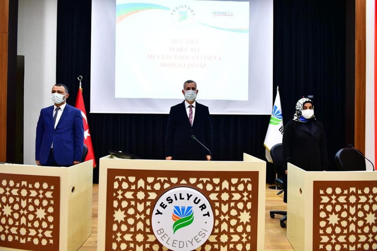 Yeşilyurt Belediye Meclisi Mart ayının ilk toplantısını yaptı