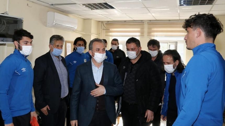 Başkan Kılın&ccedil;, sporcularla bir araya geldi